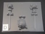 450sp Zooming Kids Chocolate Candy Lollipop Mold FACTORY SECOND